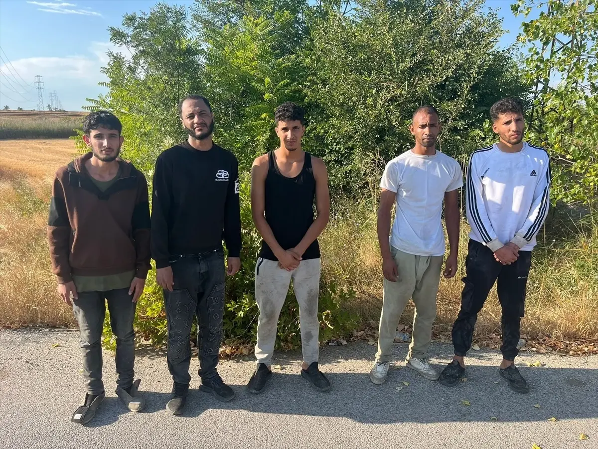 Edirne’de Düzensiz Göçmen Operasyonu