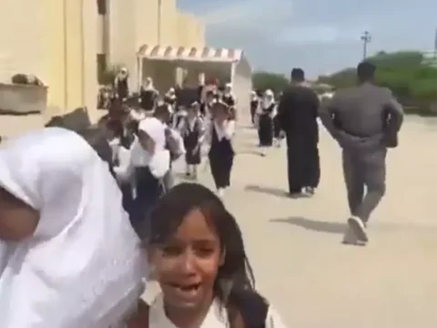 Savaşın 25. Gününde Çocukların Korku Dolu Anları: Okulda Dehşet