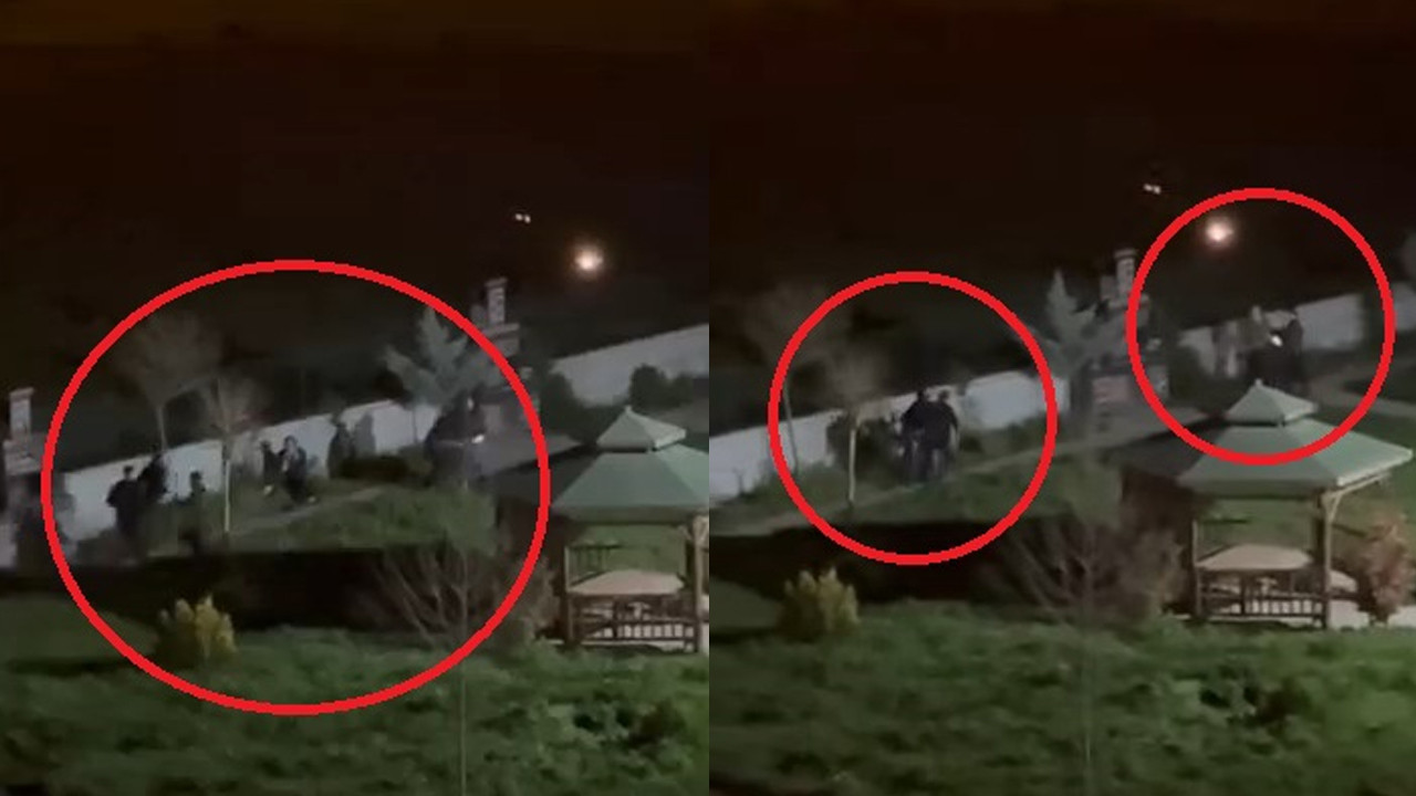 Site Bahçesinde Kanlı Kavga: Sakinler Pencerelere Koştu