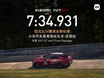 Xiaomi YU7 GT, Nürburgring’de Rekor Kırdı