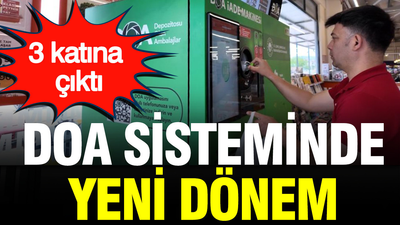 Doa sisteminde yeni donem 3 katina cikti JYKLegid