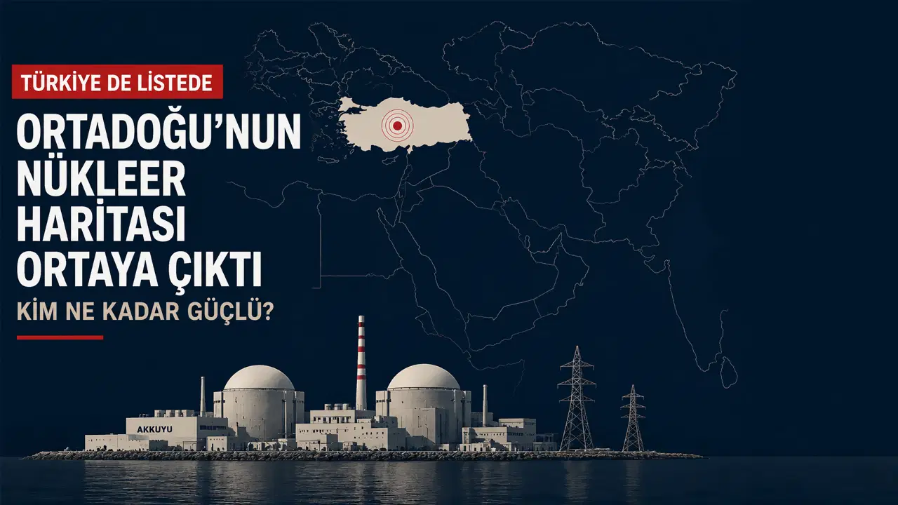 Ortadoğu’da nükleer yarış… Kim silaha ne kadar yakın? Listede Türkiye de var Haber gorseli